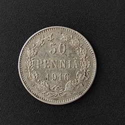 1916 pennia 50