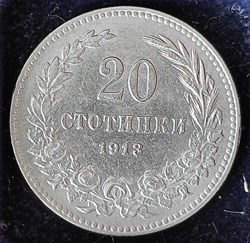 BUL 1913 20 stotinki