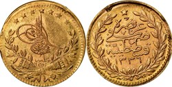 1336/1 Mehmed VI. Konstantiniye K25 R1