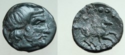 Seuthes III. AE20 horseman