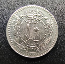 Mehmed V. Konstantiniye P10 1327/7 AH