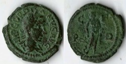 238-244 Gordian III, Asclepios, AE18