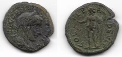 238-244 Gordian III, Zeus, AE23