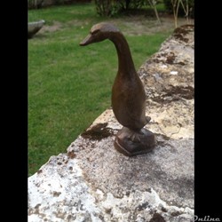 Canard en bronze
