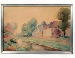 Coll.Suzanne Catteau Aquarelles x2