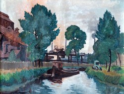 Coll. inc. Aquarelle Le Canal