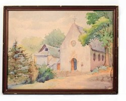 Coll. Suzanne Catteau Aquarelles La Chapelle x2