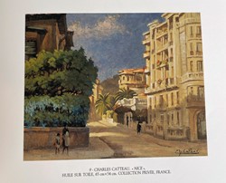 Coll. Privée Huile sur toile "Nice"