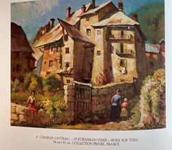 Coll. Privée Huile sur toile St Etienne du Tinée