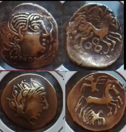 Série de faux statères Bituriges Cubes - Moulages