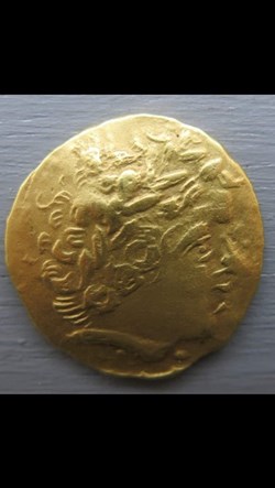 Faux statère Riedones au foudre - Moulage -
