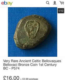 Série de faux bronzes gaulois sur flans antiques