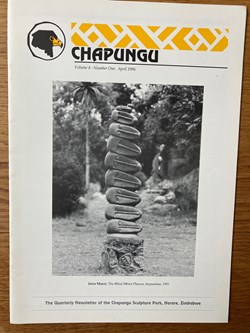 Chapungu newsletter volume 4 number 1