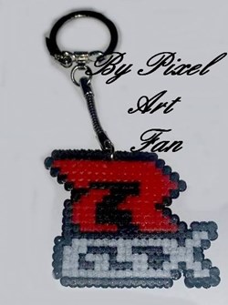 12 - Logo GSX-R en Porte-Clefs