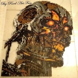 32 - Tête Du T-800