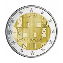 2 euros joze plecnik 2022