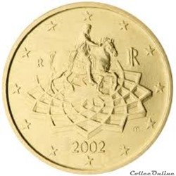 50 cts italie 2002