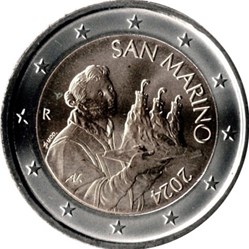 2 euros san marin 2024