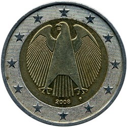2 euros aigle 2008 (f)