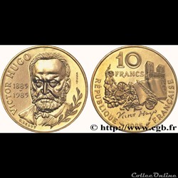 10francs victor hugo 1985
