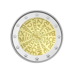 2 euros piece pour la paix 2023