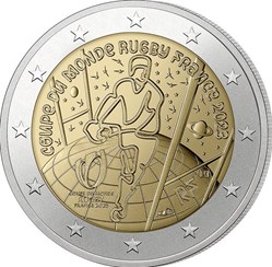 2 euros mondial rugby 2023