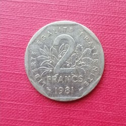 2 francs semeuse 1981