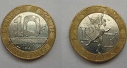 10 francs 1990
