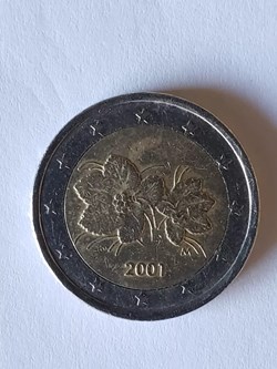 2 euros fleur lakka 2001