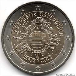 10e anniversaire europe 2002-2012