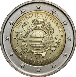10 ans de l'euro 2002-2012