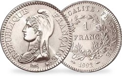 1 franc mariane 1992