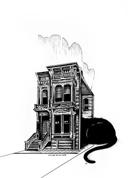Le chat noir | VINCENT LELIÈVRE