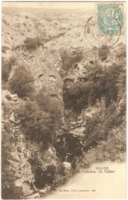 "Saint Vallier - Le Ponadieu - Pont Naturel sur la Siagne"