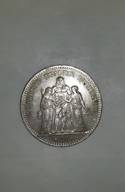 5 francs Hercule IIIe République