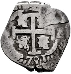 Potosi - Carlos II - 2 Reales - 1701 - F