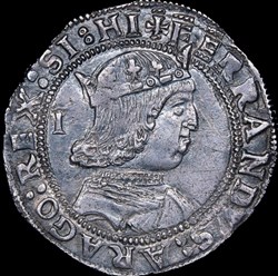 1 Coronato - Ferdinando I d'Aragona - nd (1458-94)