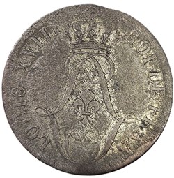 10 Centimes - Guyane Française - Louis XVIII (1814-25) - 1818 - A