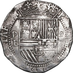 Potosi - Felipe II - 4 Reales - nd (1578 - 80) - B