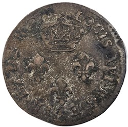 3 Sols - Isles de France et de Bourbon (1649-1806) - Louis XVI ( 1774-92) - 1779 - Paris - fautée