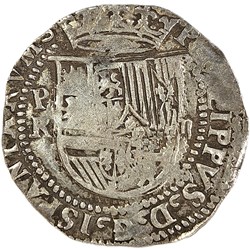 Potosi - Felipe II - 2 Reales - nd (1574-76) - R