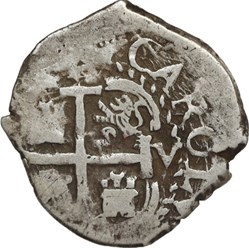 Potosi - Carlos II - 1 Real - 1684 - V+VR