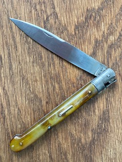 Couteau type laguiole droit 12cm