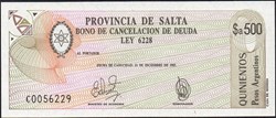 Salta $a500