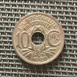 10 centimes 1920