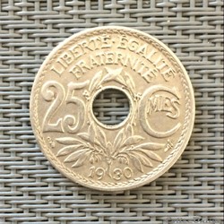 25 centimes 1930