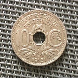 10 centimes 1931
