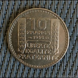 10 francs 1948 Turin petite tête