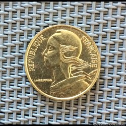 5 centimes 1996 marianne 4 plis