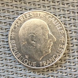 1 franc 1988 De Gaulle